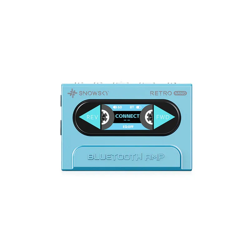 FiiO X SNOWSKY RETRO NANO 隨身藍牙音樂接收器/ 藍色款