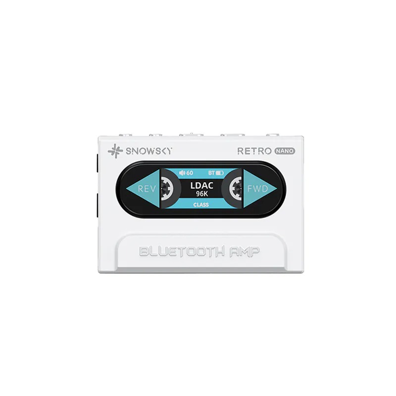 FiiO X SNOWSKY RETRO NANO 隨身藍牙音樂接收器/ 白色款