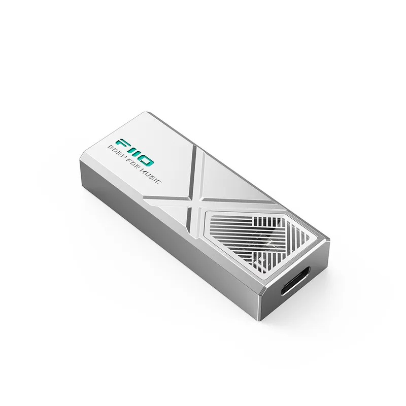 FiiO X Jade Audio KA13隨身型平衡解碼耳機轉換器/ 晨曦銀