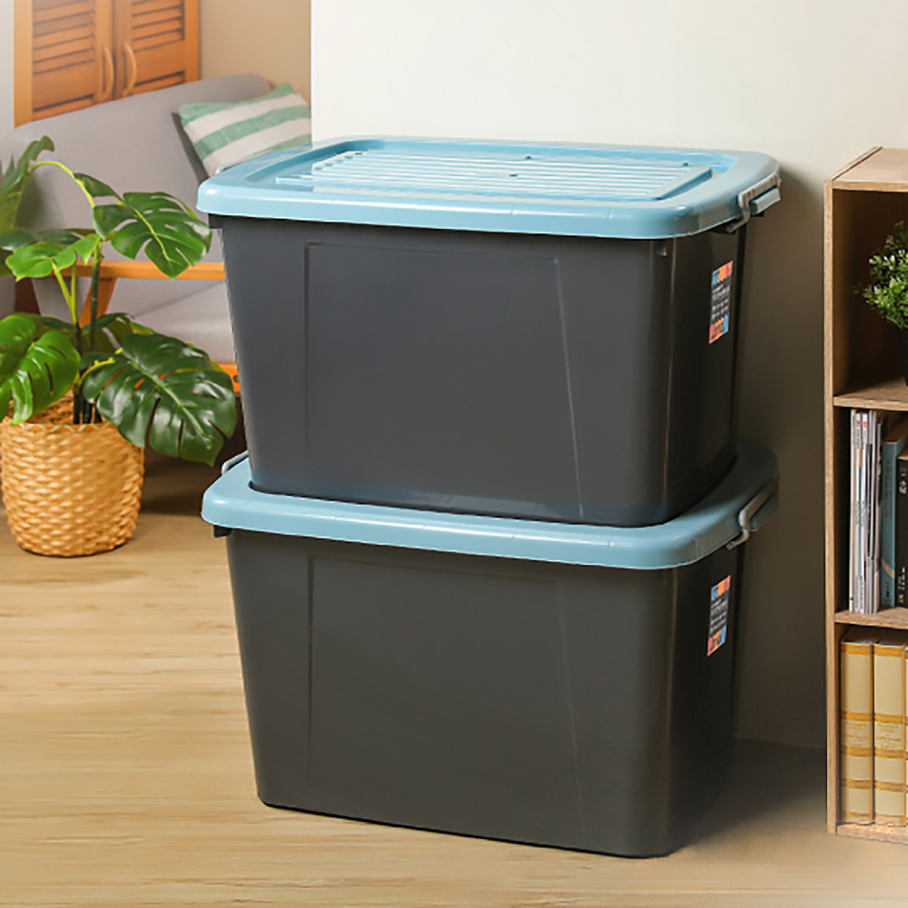 台灣KEYWAY BF1101 百富滑輪整理箱-110L