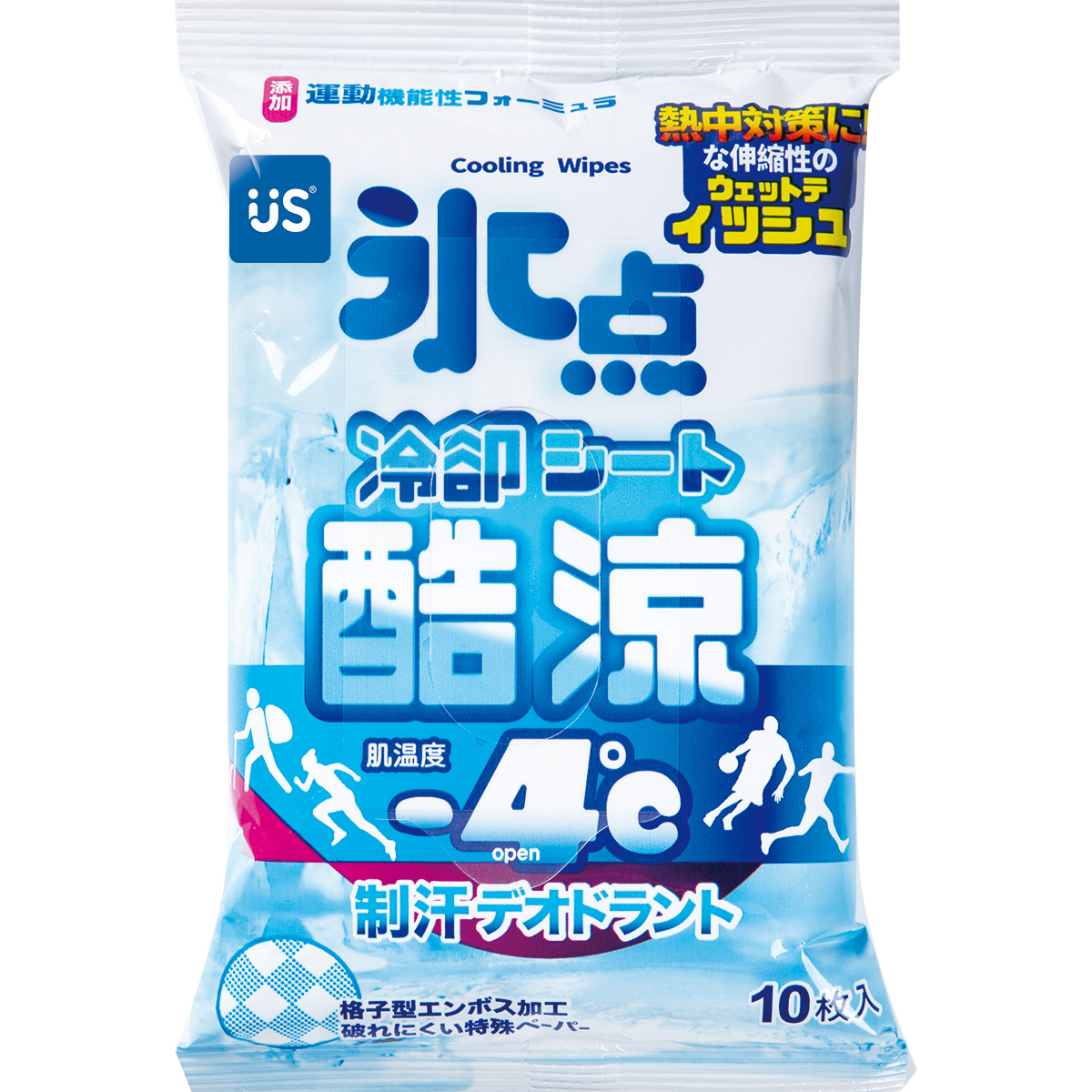 US baby優生冰點酷涼濕巾/ 10抽