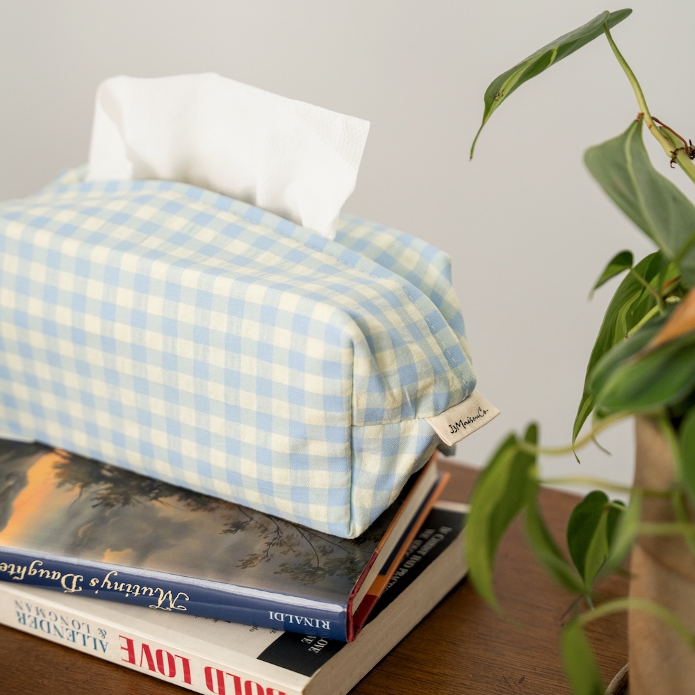 J3MaisonCo. Lyrical Sonata 衛生紙套/ Checked 格紋