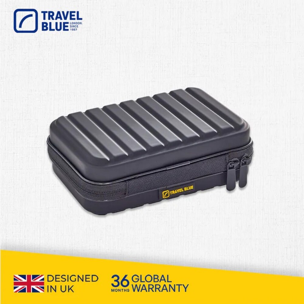 Travel Blue親膚烤漆斜背包/ TB1013/ 黑