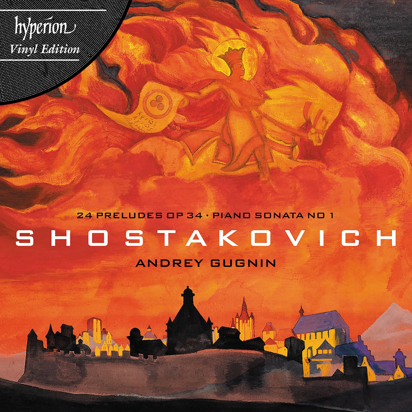 Shostakovich: 24 Preludes Op. 34 & Piano Sonata No. 1 (LP)