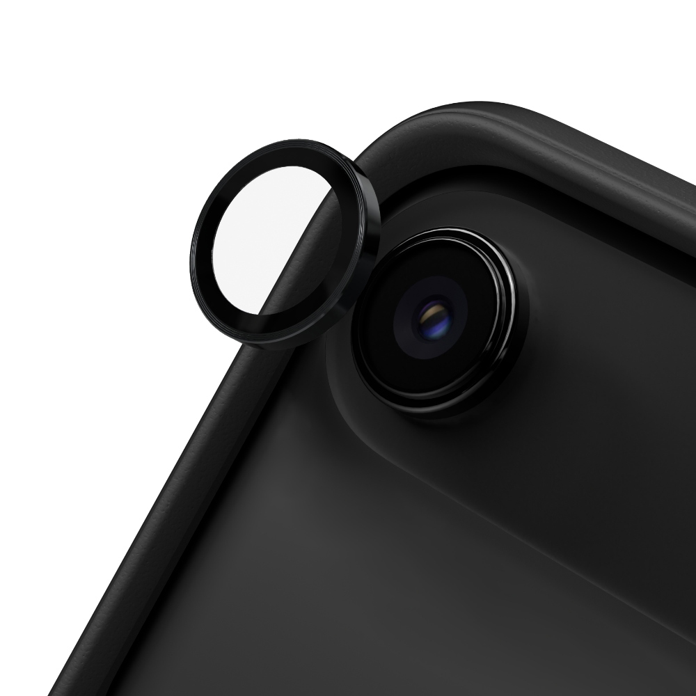 【RHINOSHIELD 犀牛盾】iPhone Air 鏡頭玻璃保護貼(防爆保護)/ 黑