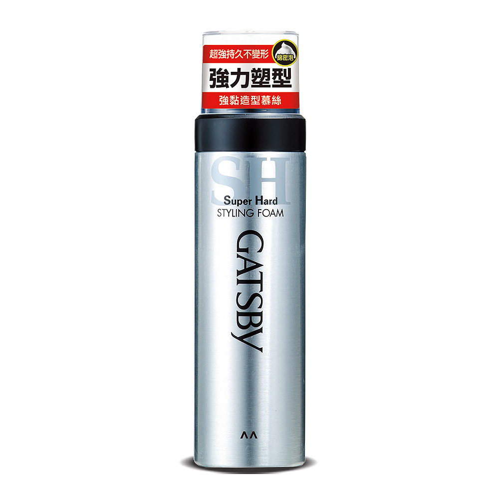 GATSBY 強黏造型慕絲x1入(185g/入)