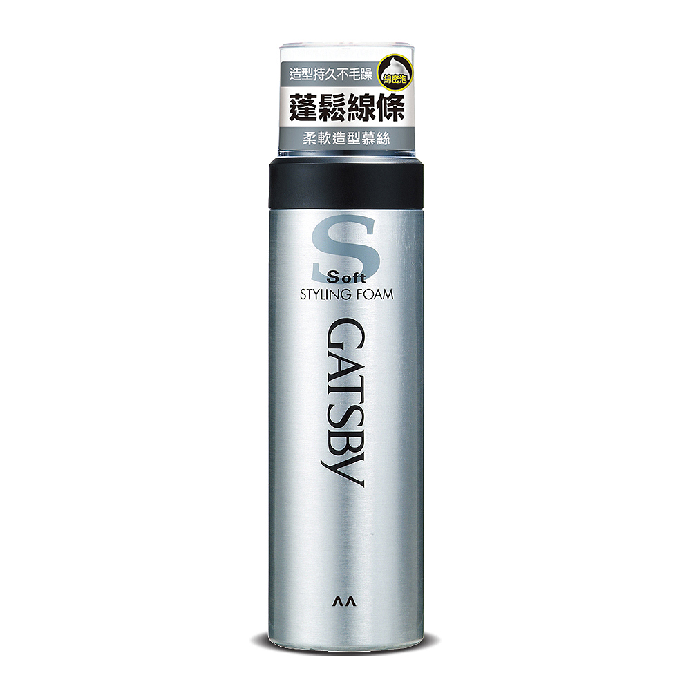 GATSBY 柔軟造型護髮慕絲x1入(185g/入)