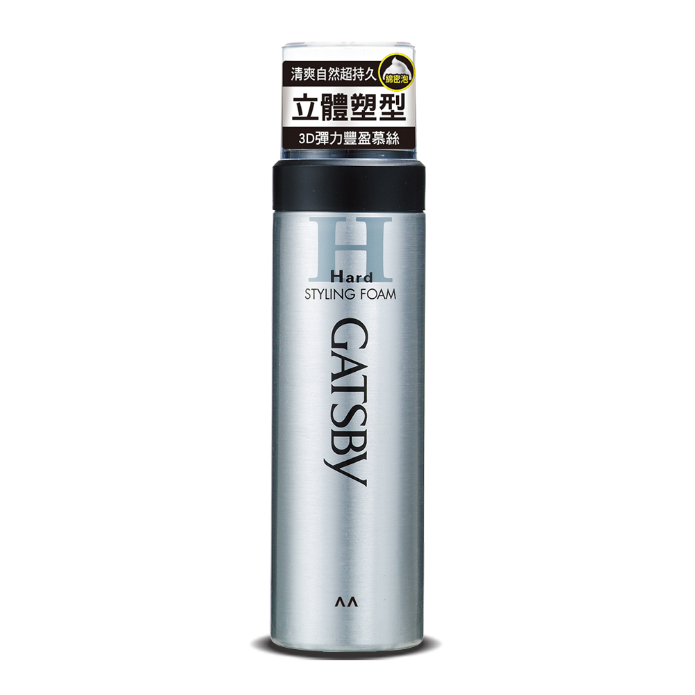GATSBY 3D彈力豐盈慕絲x1入(185g/入)