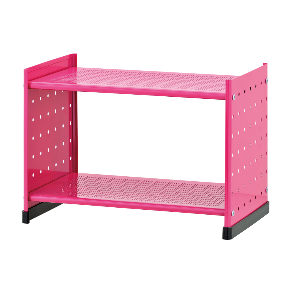 【H&R安室家】貴族風可延伸式組合書櫃 書架 OA125/ 桃紅粉