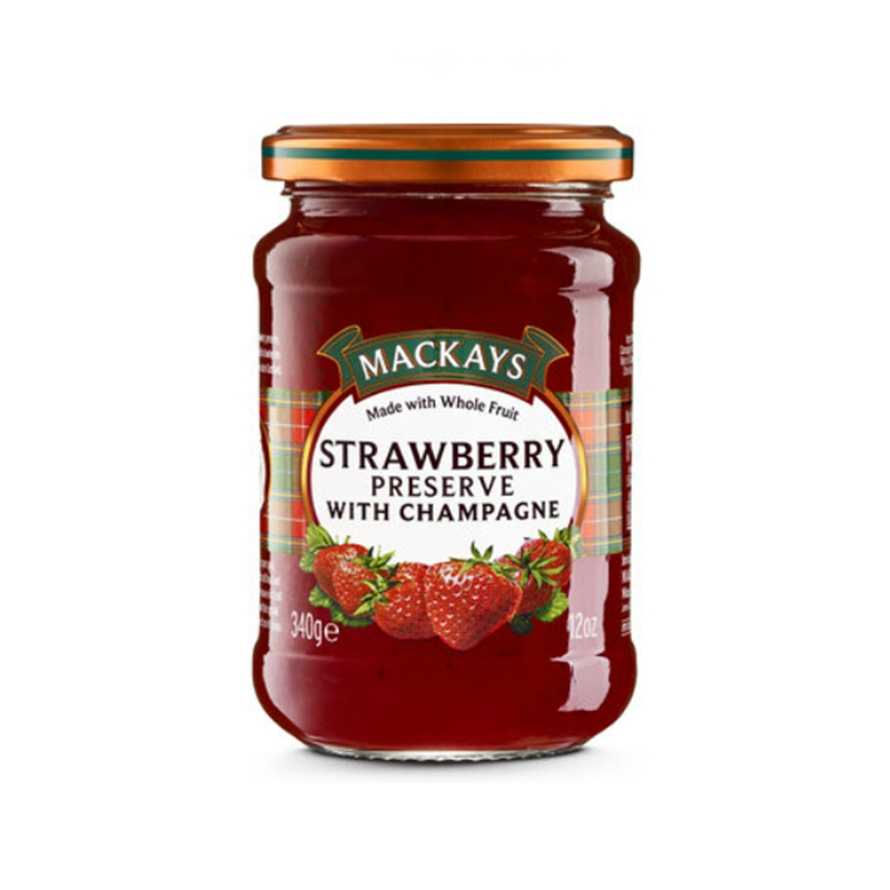 MACKAYS蘇格蘭梅凱草莓香檳果醬