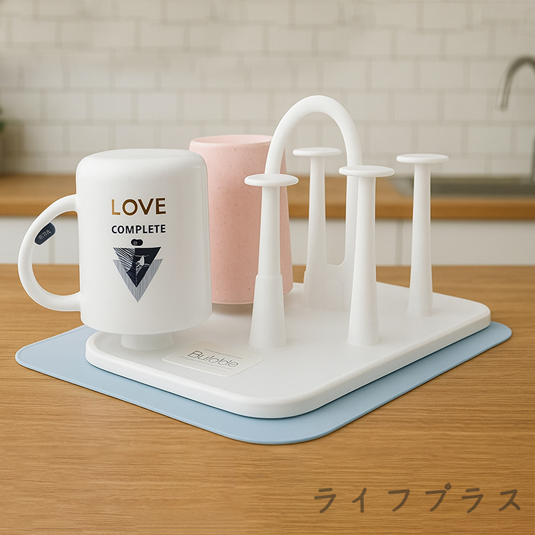 日本製瀝水杯架x1只+吸水墊x1入