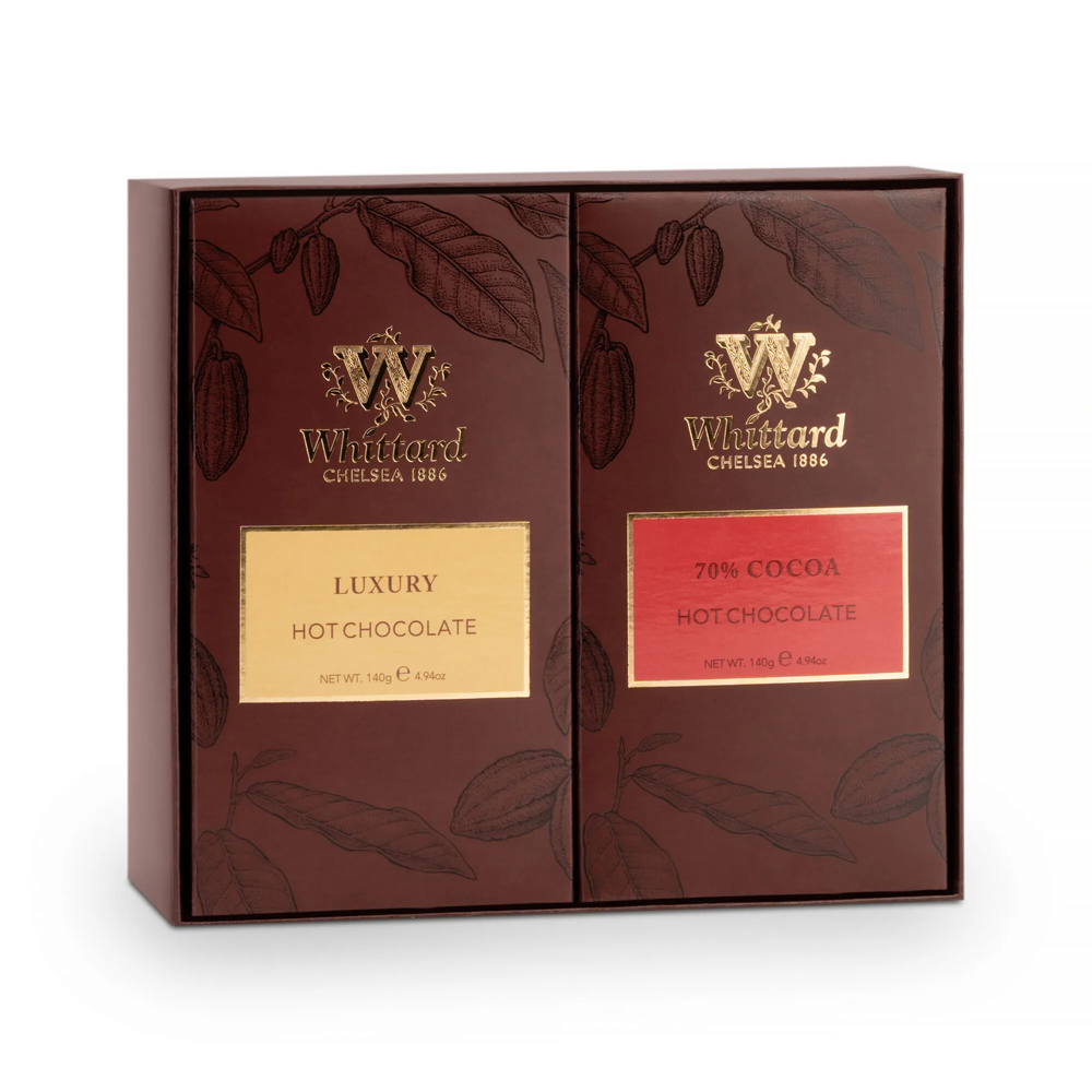 Whittard 經典巧克力粉禮盒-2入組