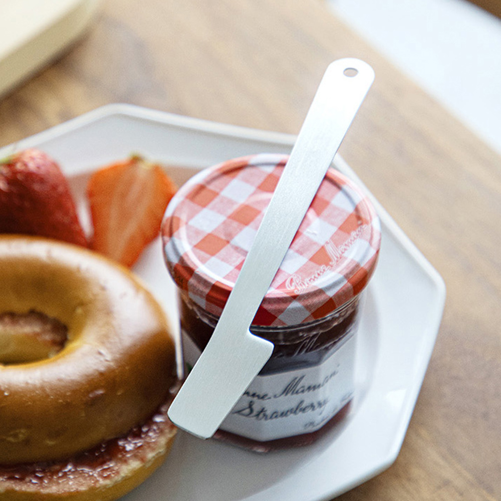 日本霜山 304不鏽鋼直角抹刀/奶油果醬抹刀