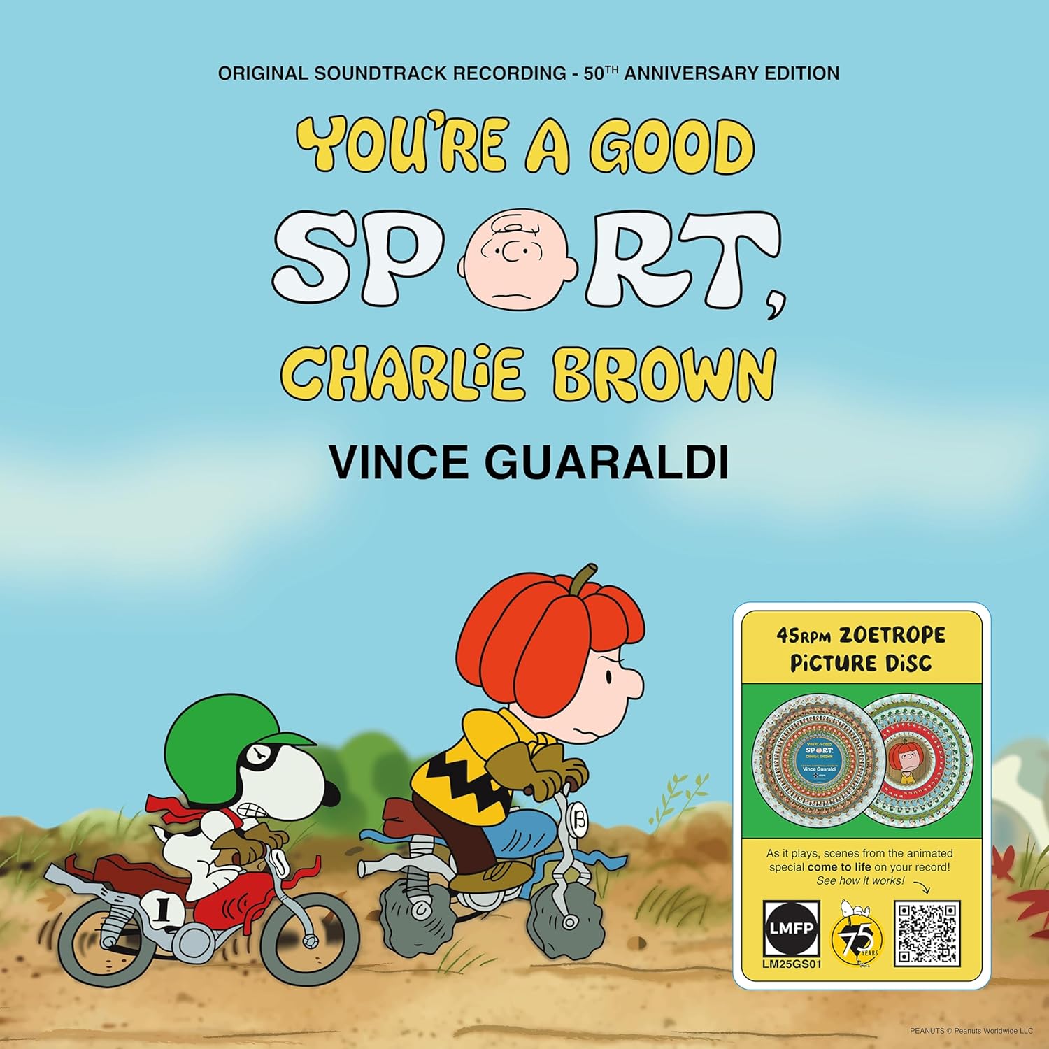 You're A Good Sport, Charlie Brown (45 Rpm Zoetrope Vinyl/50th Anniversary Edition)