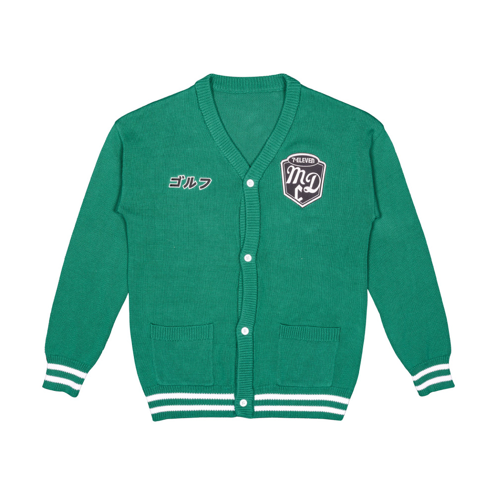 7Collection Midnight Driving Club Cardigan 針織開襟外套/ 綠色Dark Green/ 預購 S