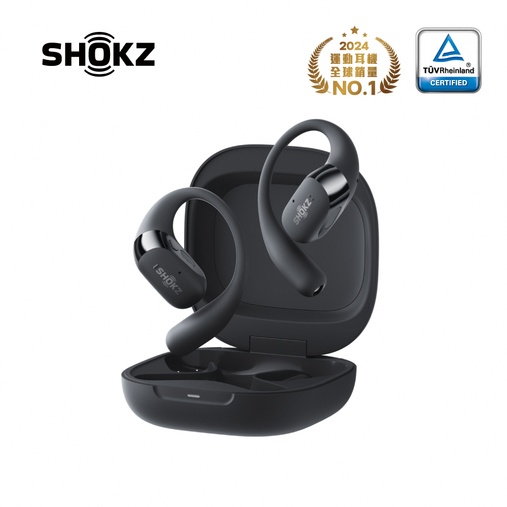 SHOKZ OpenFit 2+ T921開放式耳機/ 黑│ 誠品線上