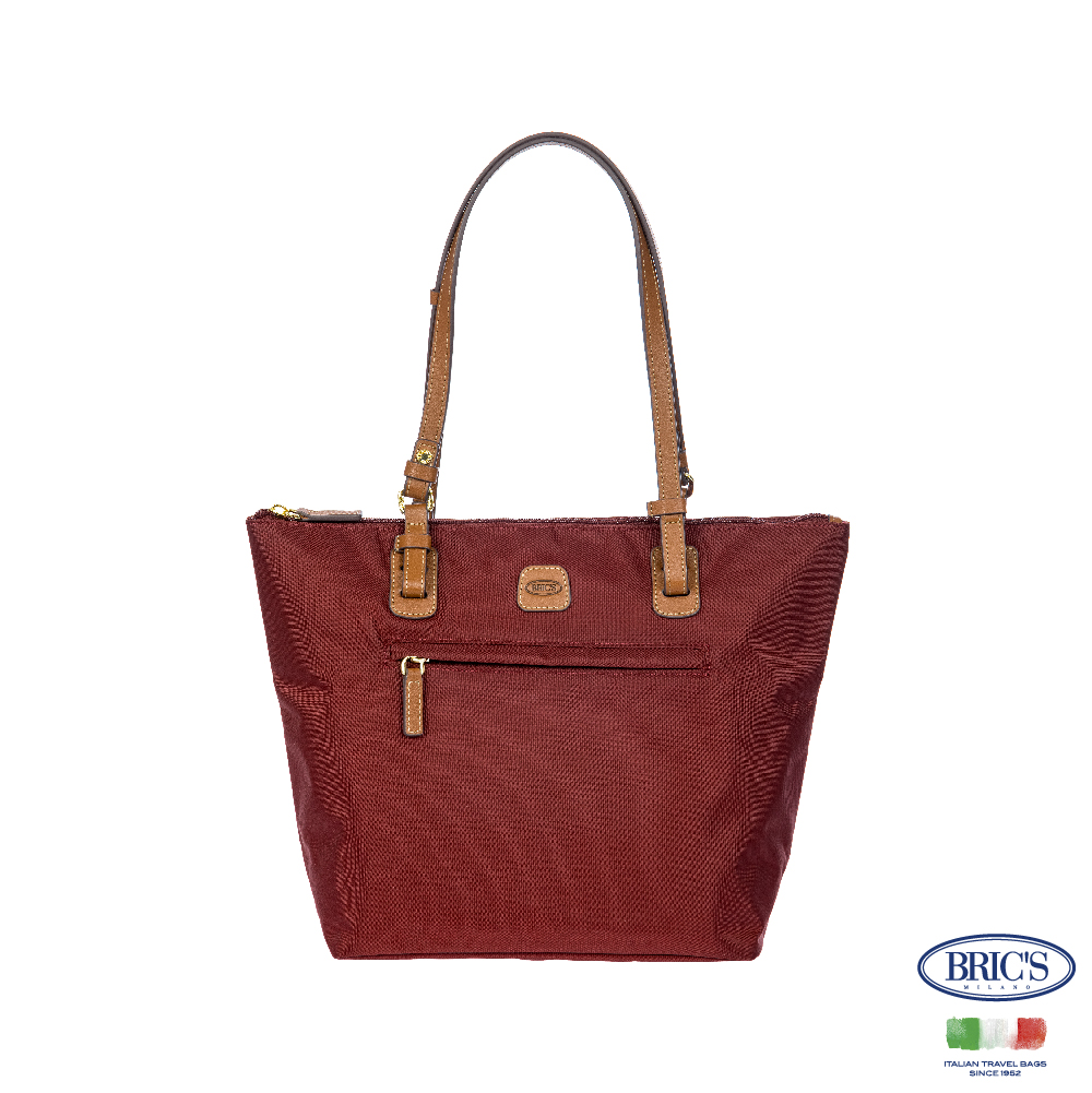 【BRIC'S】X-Bag 3合1手提肩背包/ 波爾多酒紅色