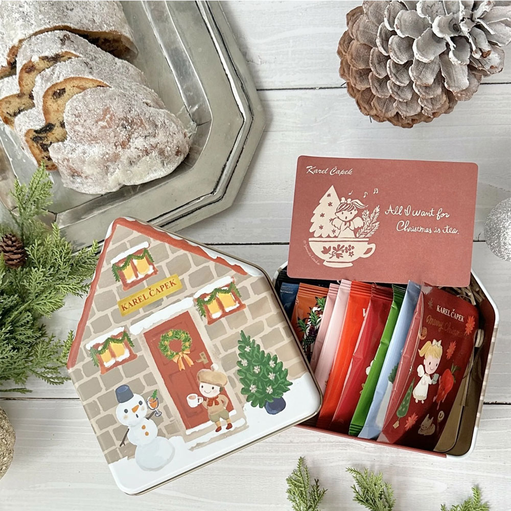 Karel Capek 山田詩子】Holiday Tea House鐵盒茶包組(10入) │ 誠品線上
