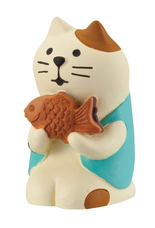 日本 DECOLE Concombre 雕魚燒貓貓公仔