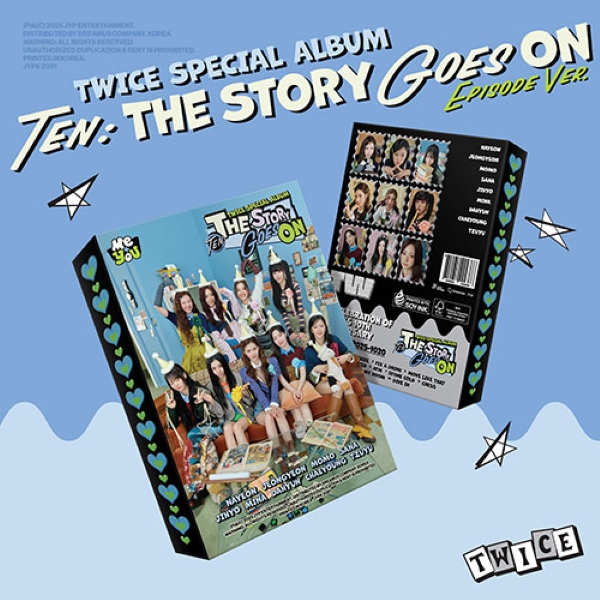 TWICE 特別專輯 TEN: The Story Goes On (EPISODE版)