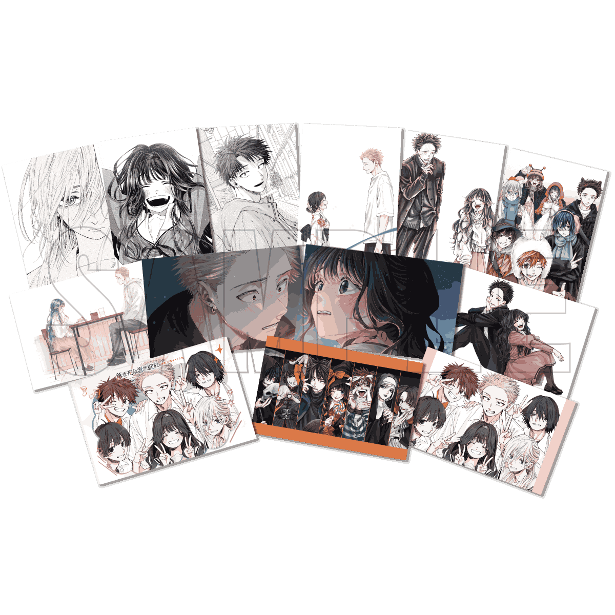 薰香花朵凛然綻放特製珍藏卡/ 12入組