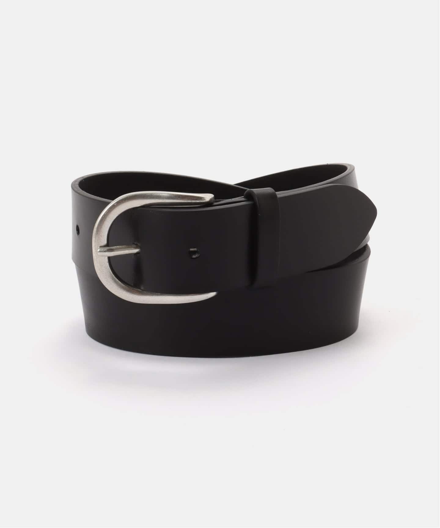 JS LEFIJE Cow Leather Belt 皮帶 黑色(001) 080