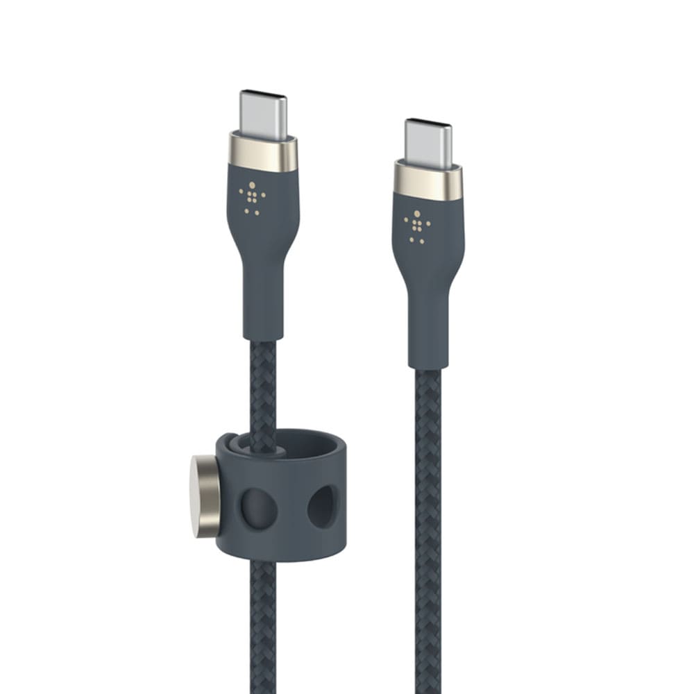 Belkin BOOST↑CHARGE PRO Flex USB-C to USB-C 傳輸線(1M) CAB011/ 藍色