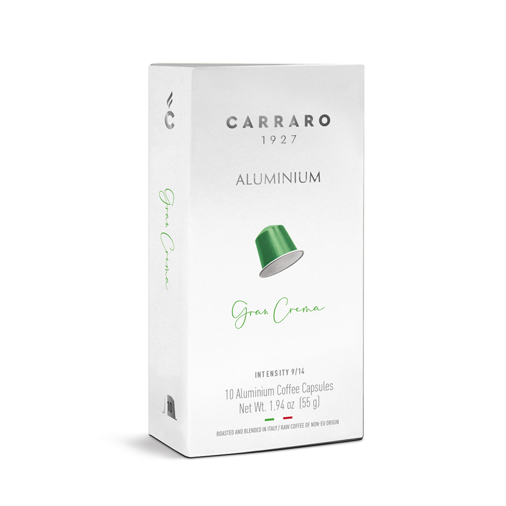 【CARRARO】義式經典/ 單品系列咖啡膠囊 (10顆/盒) / 僅適用Nespresso膠囊咖啡機/ 經典濃縮