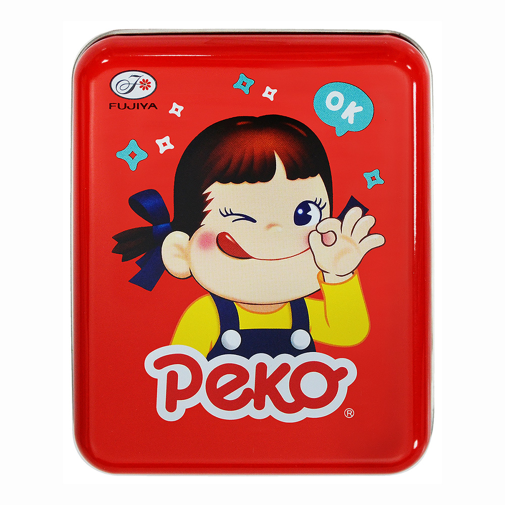 不二家Peko表情牛奶糖罐/ OK