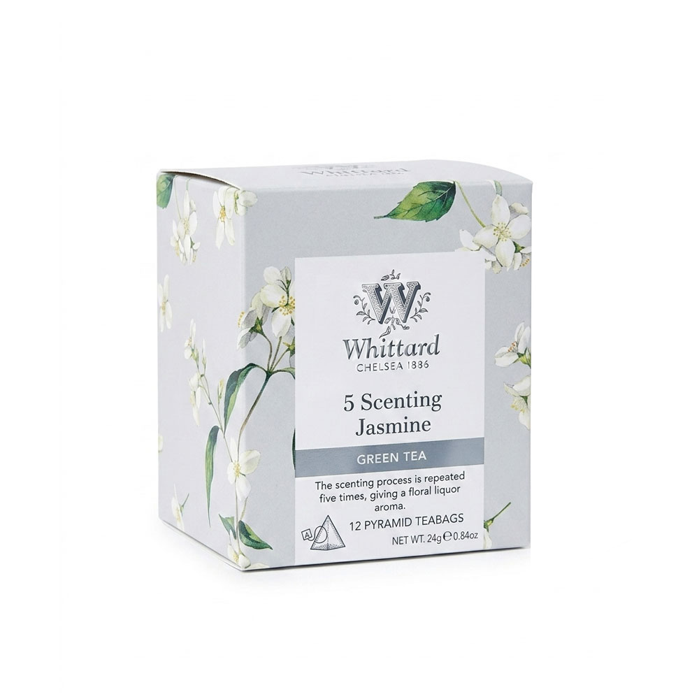 Whittard 五窨茉莉綠茶-12入茶包