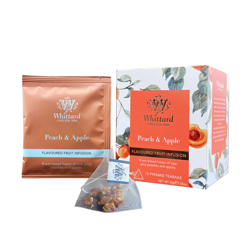Whittard 桃氣蘋果茶-12入茶包