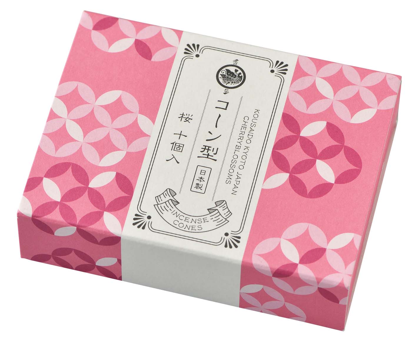 日本 香彩堂 錐形薰香/ 10入/櫻花
