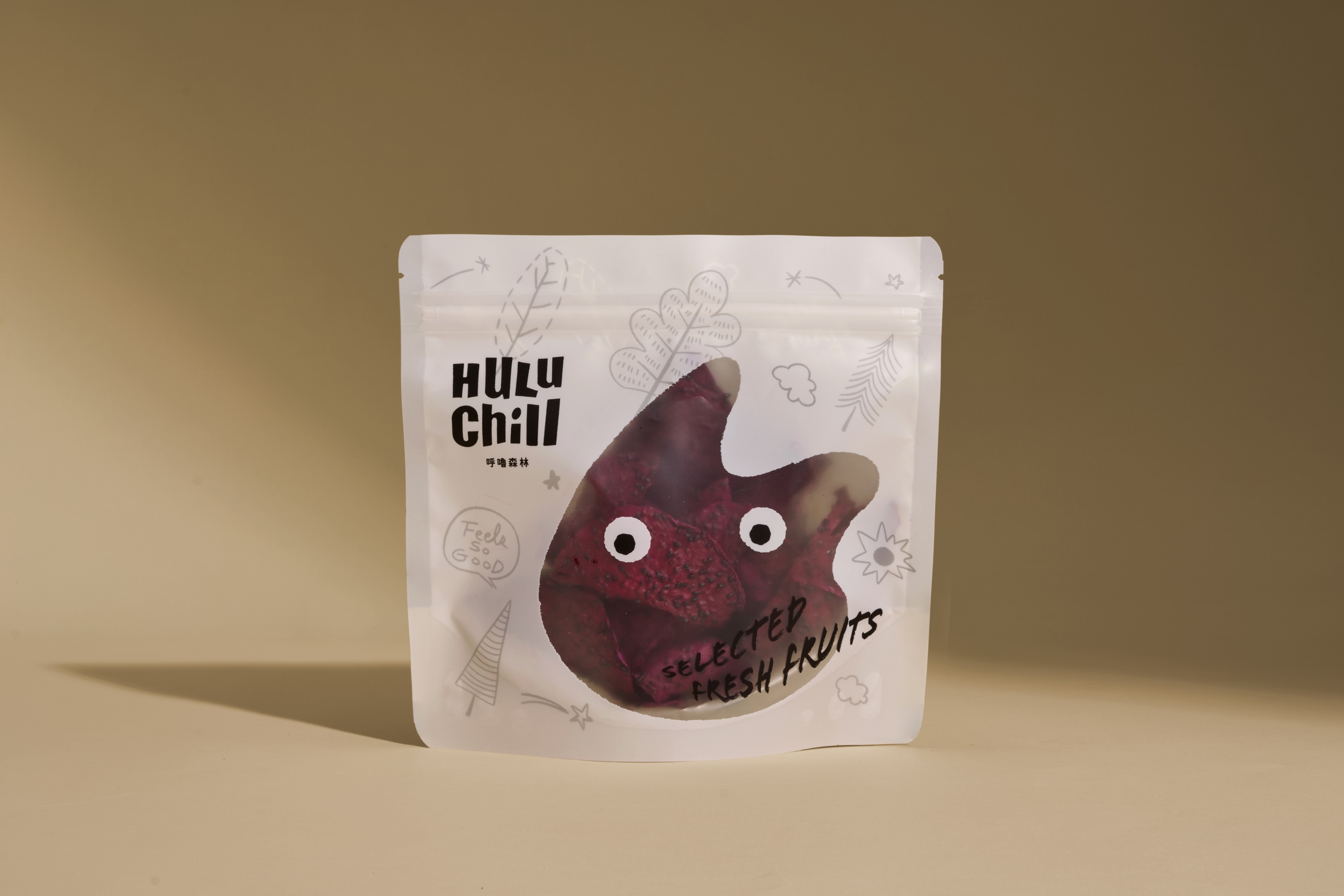 Huluchill呼嚕森林紅龍果乾