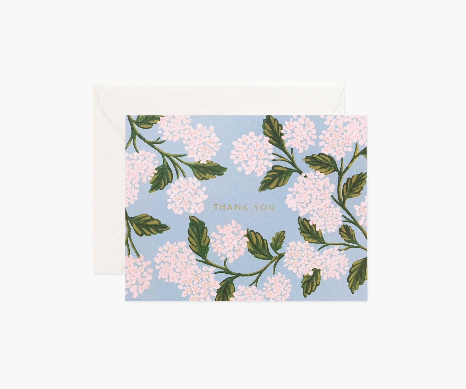 美國RIFLE PAPER 感謝卡 Hydrangea Thank You