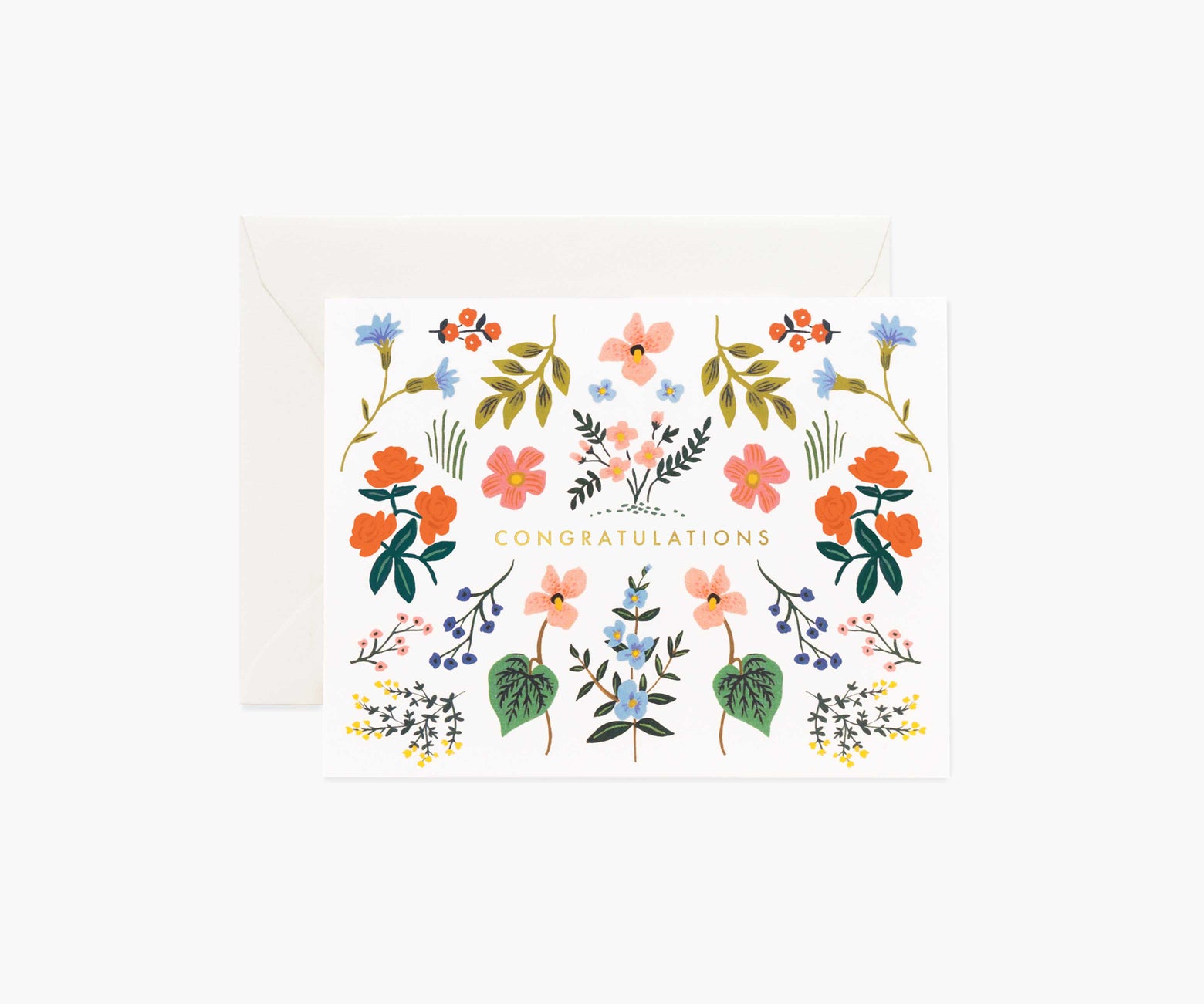 美國RIFLE PAPER 祝賀卡 Wildwood Congrats