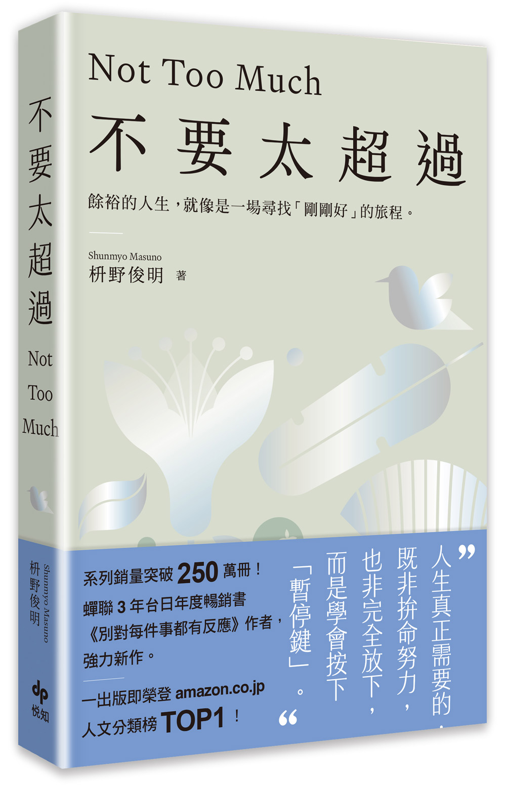 不要太超過: 餘裕的人生, 就像是一場尋找剛剛好的旅程, 重新找回內心平衡的禪練習