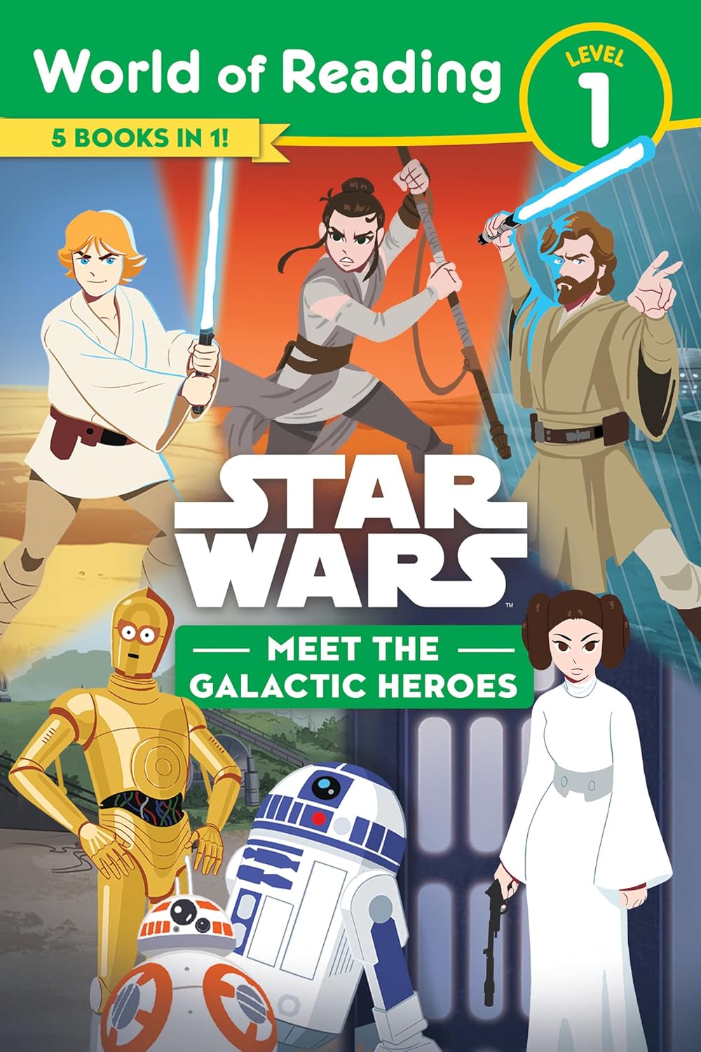 World of Reading Level 1: Star Wars Meet the Galactic Heroes