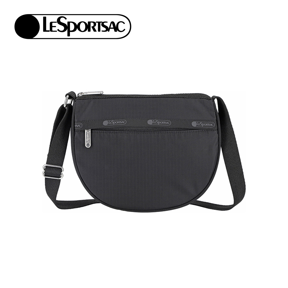 Lesportsac Small Round Crossbody 隨身小型斜背包 側背包 小包 送禮 禮物 推薦 女包(永恆黑)