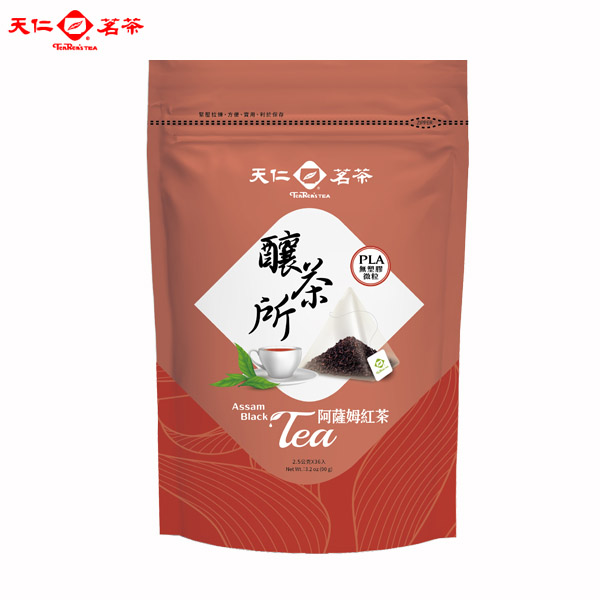 【天仁茗茶】天仁釀茶所三角茶包 阿薩姆紅茶(2.5g*36入)