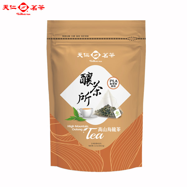 【天仁茗茶】天仁釀茶所三角茶包 高山烏龍茶(2.8g*22入)