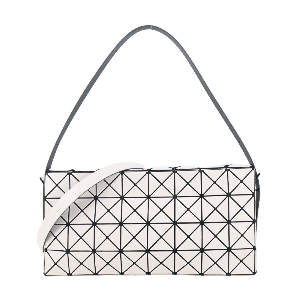ISSEY MIYAKE 三宅一生 BAOBAO OBLONG 4X8啞光斜背/背肩兩用包-淺褐色 /平行輸入