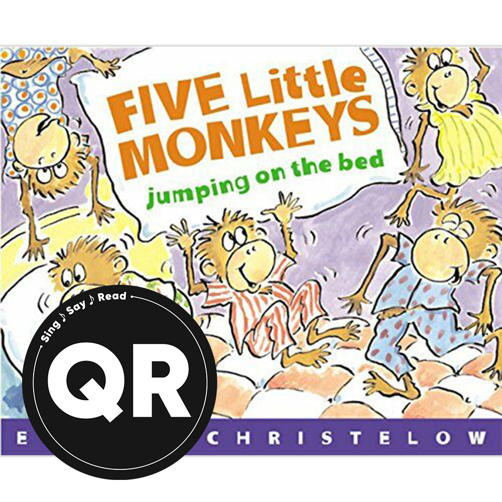Five Little Monkeys Jumping on the Bed (附故事歌謠QR Code)