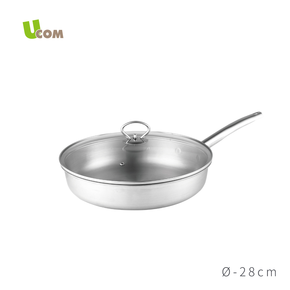 UCOM 複合金鍋匠系列平底鍋28cm