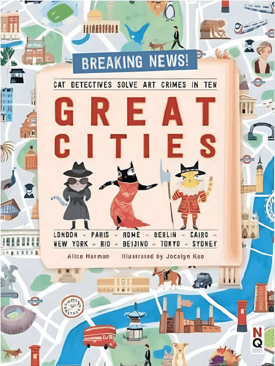 Cat Detectives Solve Art Crimes in Ten Great Cities