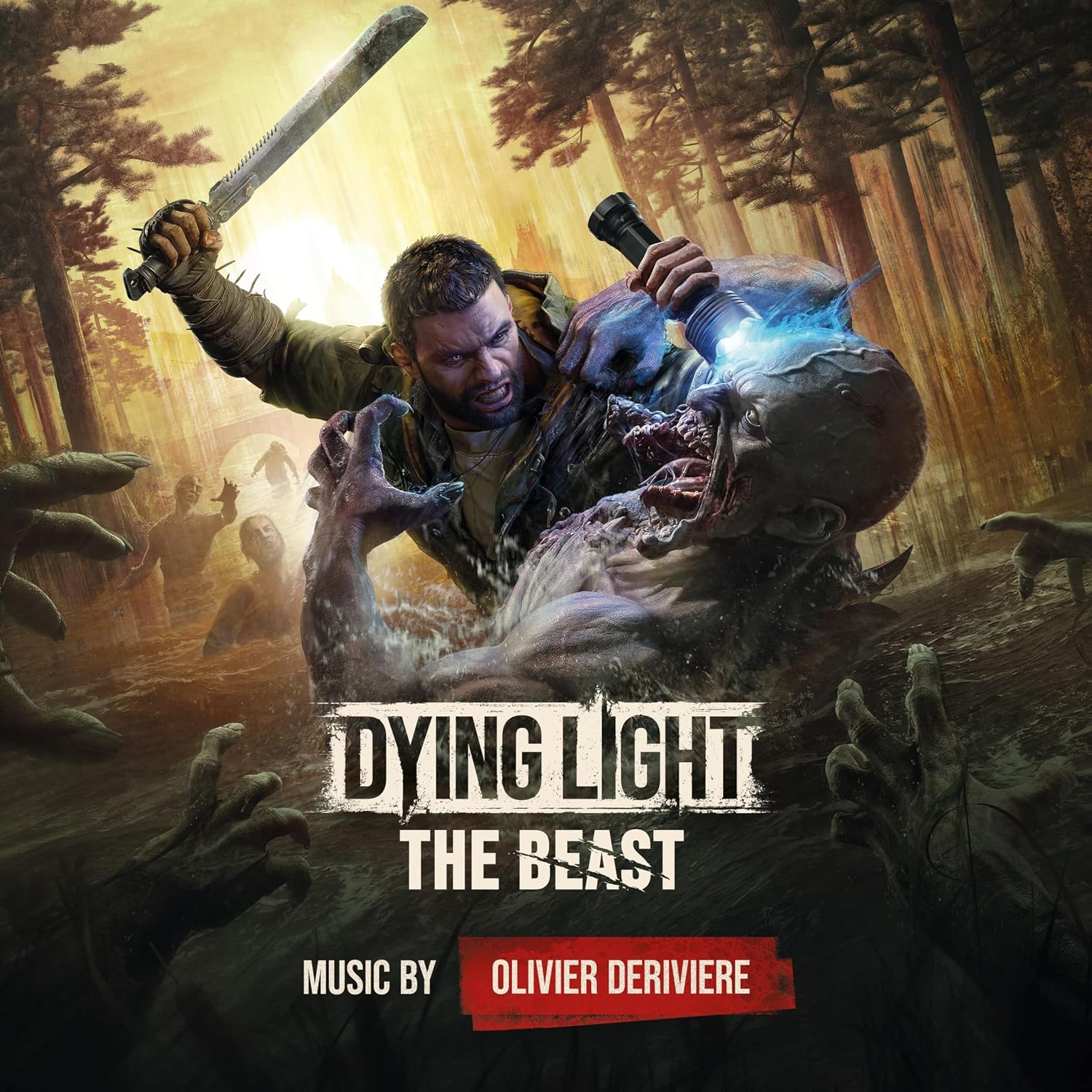 Dying Light: The Beast (2LP/Transparant Red with Black Marble Vinyl)