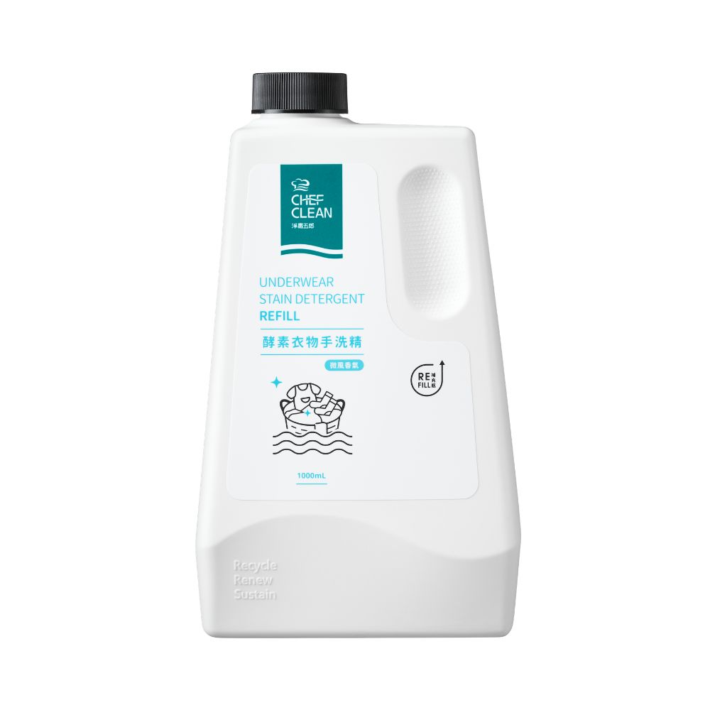 淨毒五郎酵素衣物手洗精補充瓶 微風香氣 1000ml