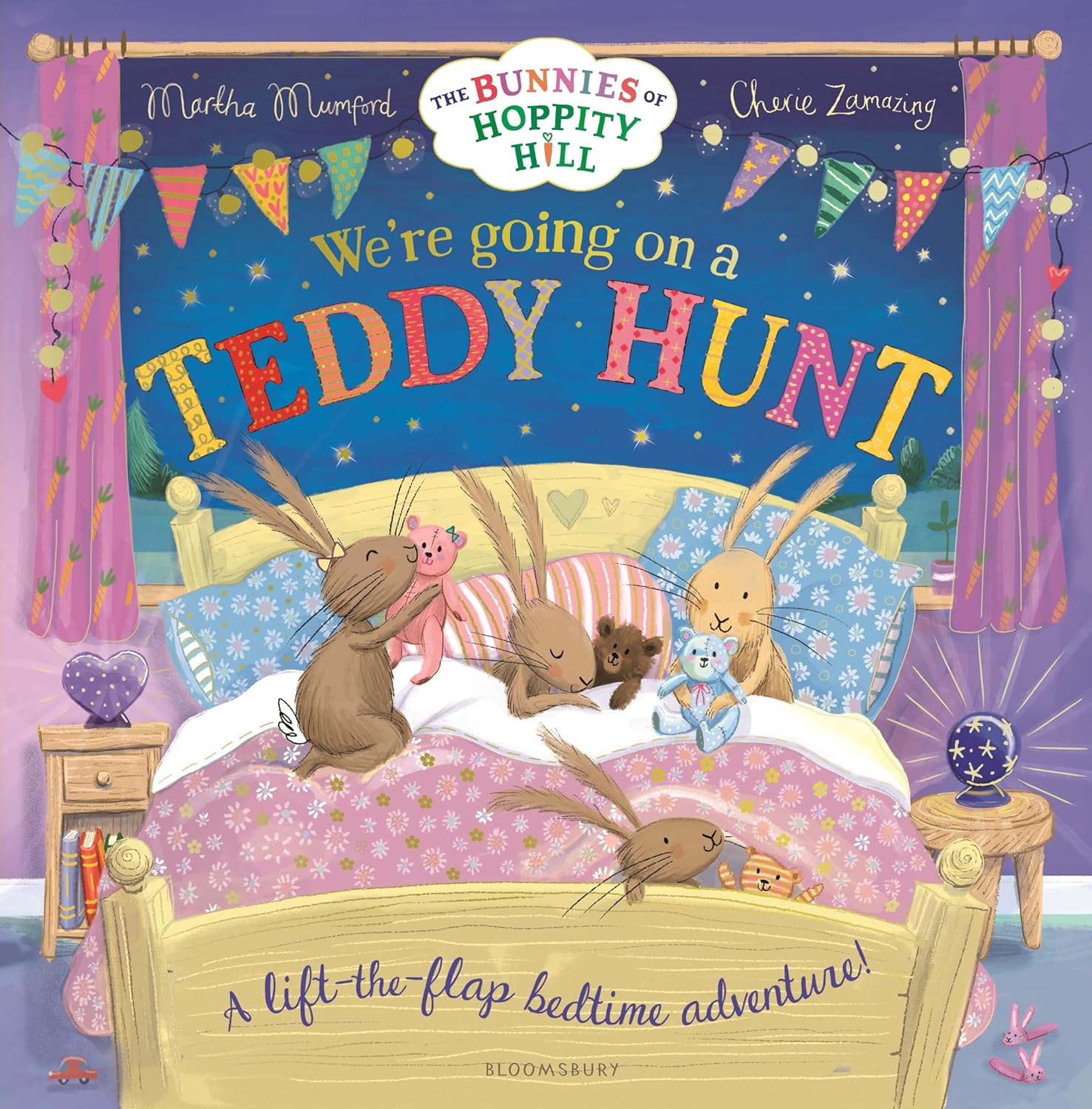 We're Going on a Teddy Hunt: A Bedtime Lift-the-Flap Adventure