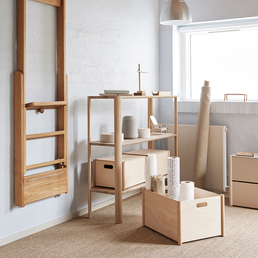 北歐櫥窗 Form & Refine Leaf Shelf 1x3 置物層架 (橡木)