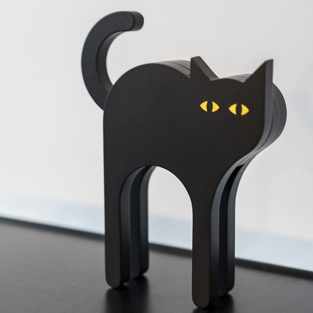 北歐櫥窗 TECTA Cat 黑貓 (梣木)