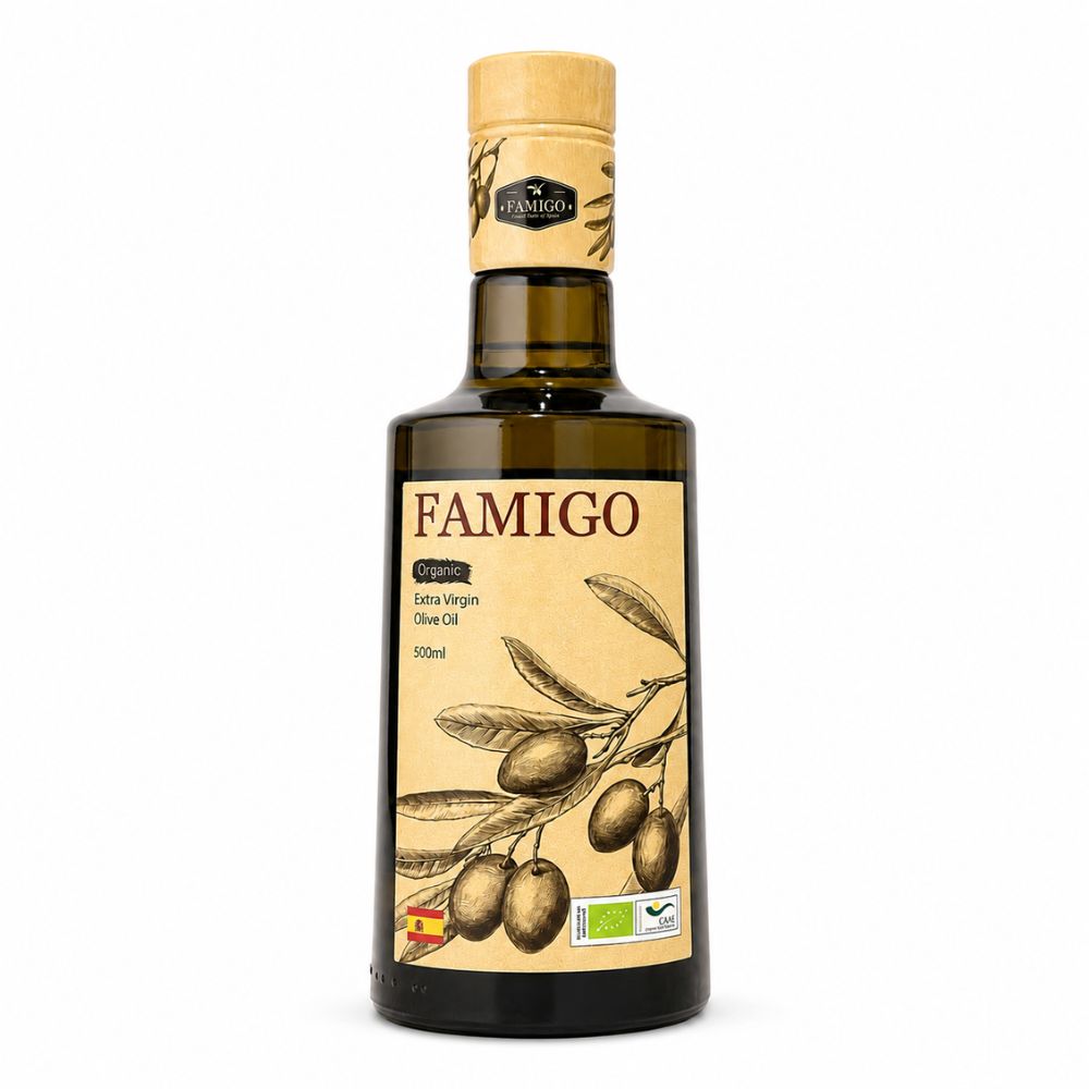 FAMIGO法米戈西班牙原裝冷壓特級初榨橄欖油/ 嚴選款/ 500ml